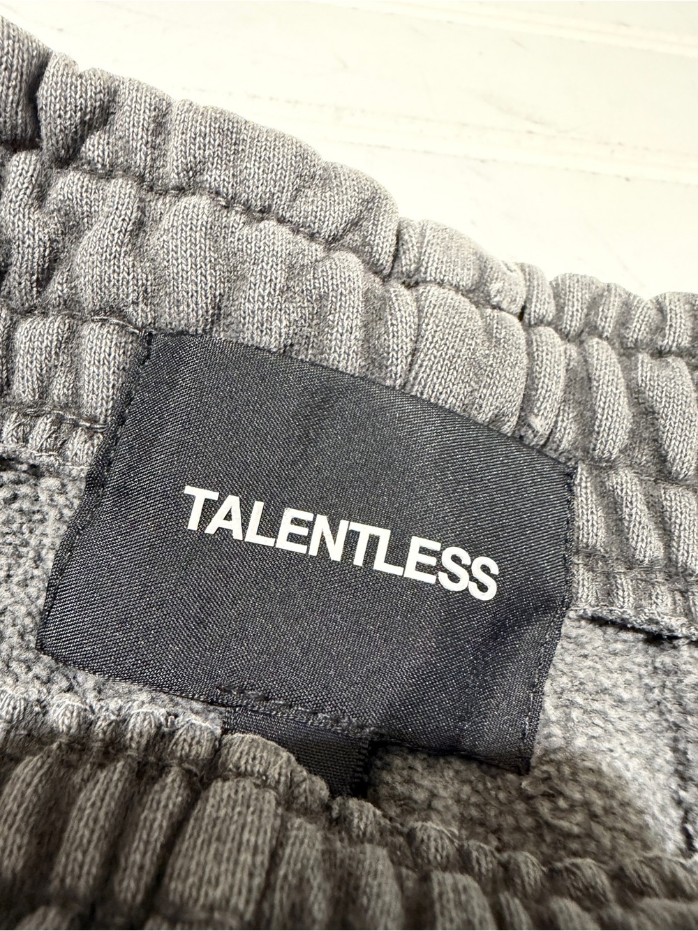 Talentless Core Heavyweight Sweatpants - Steel Grey - Size Medium - Picture 3 of 9